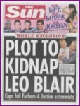 Front cover of the Sun dated 18th January 2006. 